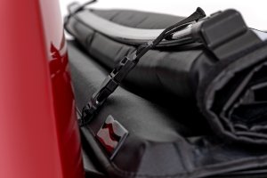 Toyota Tacoma Soft Roll-Up Bed Cover - Rough Country - Marine-Grade Vinyl - Matte Black - '24-'25